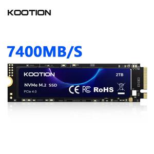 KOOTION X16Plus SSD M2 NVMe 2TB 1TB M.2 2280 Gen4 PCIe4.0 x 4 내장 솔리드 스테이트 드라이브 하드 디스크, PC PS5 노트북 플레이스테이션 5 용