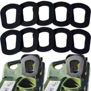 10/1개 자동차 휘발유 캐니스터 개스킷 연료 씰 고무 씰 개스킷 연료 공급 시스템 부품 (제리캔 휘발유 캐니스터 5/10/20L 용)