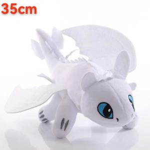 HOT*35cm 플러시 드래곤 장난감 카와이 화이트 블랙 공룡 동물 인형 플러시 장난감 홈 장식 소년 소녀 생일 크리스마스 선물 @