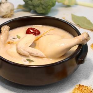 [끓임의미학] 가마솥누룽지반계탕 800g x 10팩