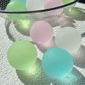 블루 말토즈 스퀴시 장난감 안티 스트레스 감각 피젯 장난감 부드러운 시뮬레이션 투명 블루 말토즈 느린 반동 감압 장난감