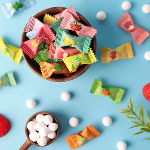 IamCANDY Vitamin C 200mg Sugar-Free Fruit Mint Candy Assorted 12 Flavors Bulk Pack