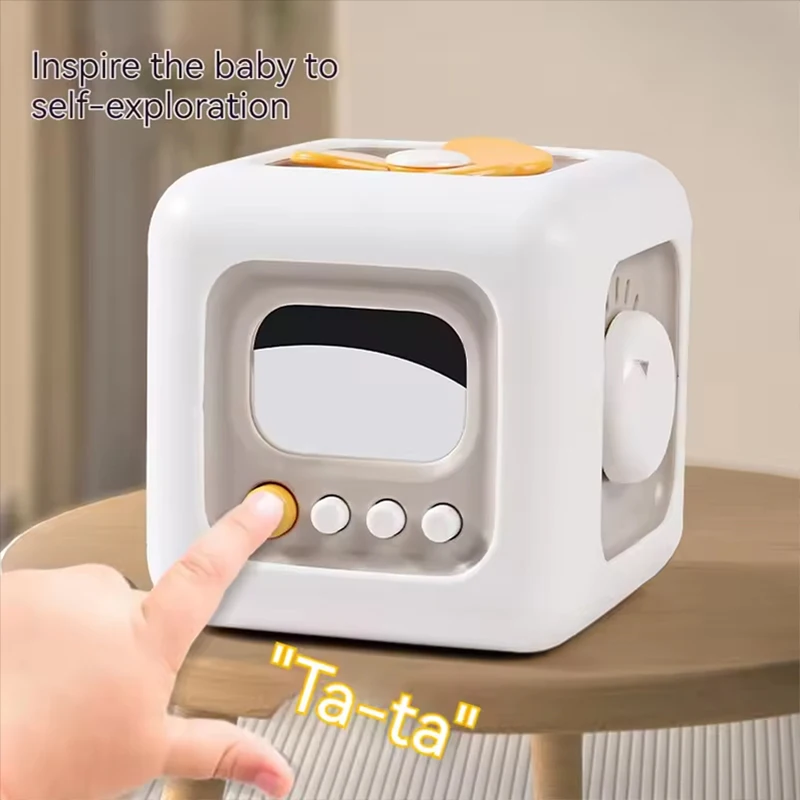 6면 어린이 매직 큐브 몬테소리 상자 유아 교육 장난감 아기 유치원 교육