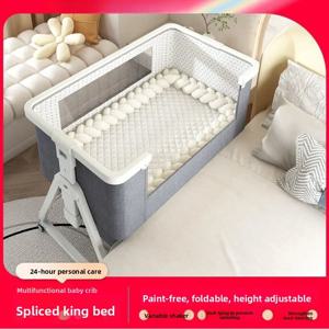 어린이 침대 휴대용 접이식 아기 요람 여행용 침대 다기능 신생아 유아용 침대 경량