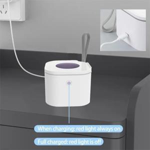 U13F 휴대용 젖꼭지 소독제 케이스 클리너 박스 매번 3분 USB C 여행 부모를 위한 충전식 필수