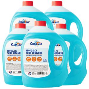 크린톡 베이킹소다 액체 세탁세제 2.5L x 5개