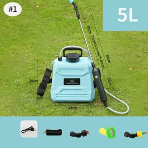 전기 소형 농약 스프레이 5/8L는 농업용 꽃 살포용 고압 농약 분무기를 자동으로 회수할 수 있습니다.