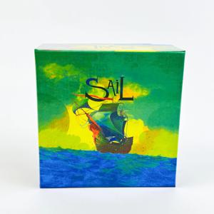 SAIL: 2인용 20분 종이 기반 해양 전략 커플 보드게임 - 데이트 나이트, 커플 모임을 위한 로맨틱 어드벤처