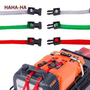 5개입 수하물 로프 루프랙 타이 다운 스트랩 1/8 1/10 1/18 1/24 RC 크롤러 SCX10 TRX4 TRX6 YK4102 RGT SCX24 TRX4M 장식용