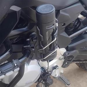 조정 가능한 오토바이 자전거 컵 홀더 핸들 바 물병 자전거 마운트 32-77mm 할리 혼다 스즈키 야마하, 가와사키 KTM