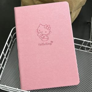 산리오 문구 세트 80페이지 소프트 가죽 커버 귀여운 문구 학용품 플래너 노트