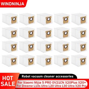 샤오미 로봇 청소기 X20 Plus X20 Max X20 Pro X10+ S10+ S20+ 드리미 L10s 울트라 L20 울트라 L30 울트라 액세서리용 먼지 봉투