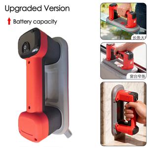 24*9cm 미니 전기 흡착컵 200Kg 하중 원클릭 시작 진공 리프터 창문 좁은 스트립 유리 세라믹 타일 재료용