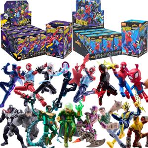 블록스 오리지널 갤럭시 5 6 스파이더맨 닥터 옥토퍼스 그린 고블린 미스테리오 베놈 그웬 마블 레전드 조립형 액션 피규어