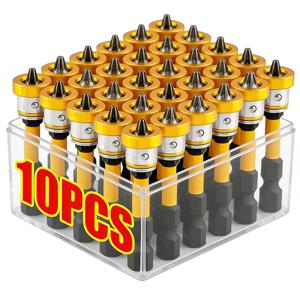 자석 석고보드 위치 지정용 드릴 비트 세트 PH2 헥스 샹크 드라이월 위치 지정용 스크류 비트 50mm