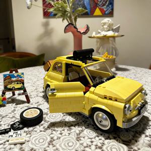 시티 옐로우 카즈 10271 빌딩 블록 세트는 생일 선물로 적합하며 레고 입자와 호환 가능합니다. 960개.