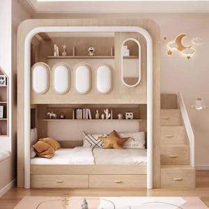 수납형 일반 어린이 침대 확장형 일반 화이트 디자인 공주 어린이 침대 모던 싱글 맞춤형 어린이용 가구