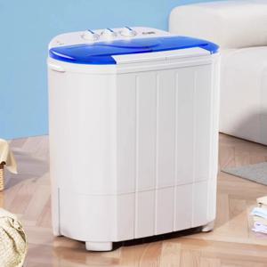 기숙사 가정용 세탁기 소형 속건성 이중 버킷 용출 이중 목적 아기 속옷 미니 세탁기