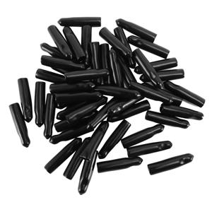 블랙 고무 푸어러 캡 양주 병 푸어러 커버, 디펜서 주둥이 먼지 커버 (48)