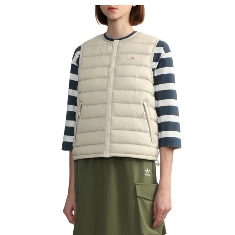 다톤 클래식 경량 다운 베스트 고밀도 나일론 따뜻한 방수 베스트 이너 남녀공용 젊은 에너지 스타일