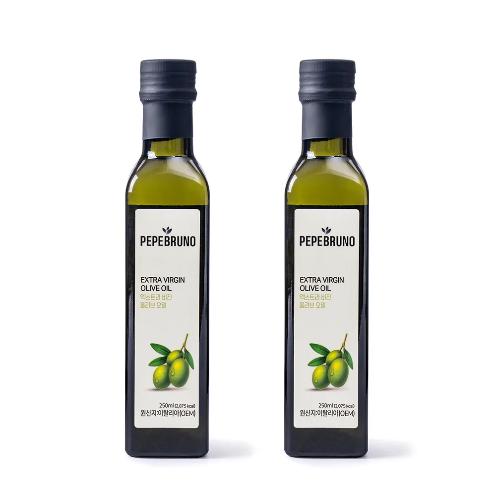 PEPEBRUN EVOO 올리브유 250ml x 2병