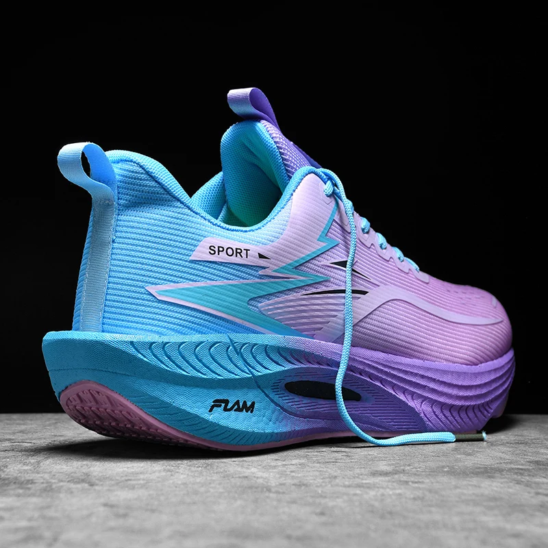 스포츠 운동화 남성 운동화 마라톤 통기성 편안한 브랜드 트렌드 여성 운동 트레이너 야외 운동화 AirCushion