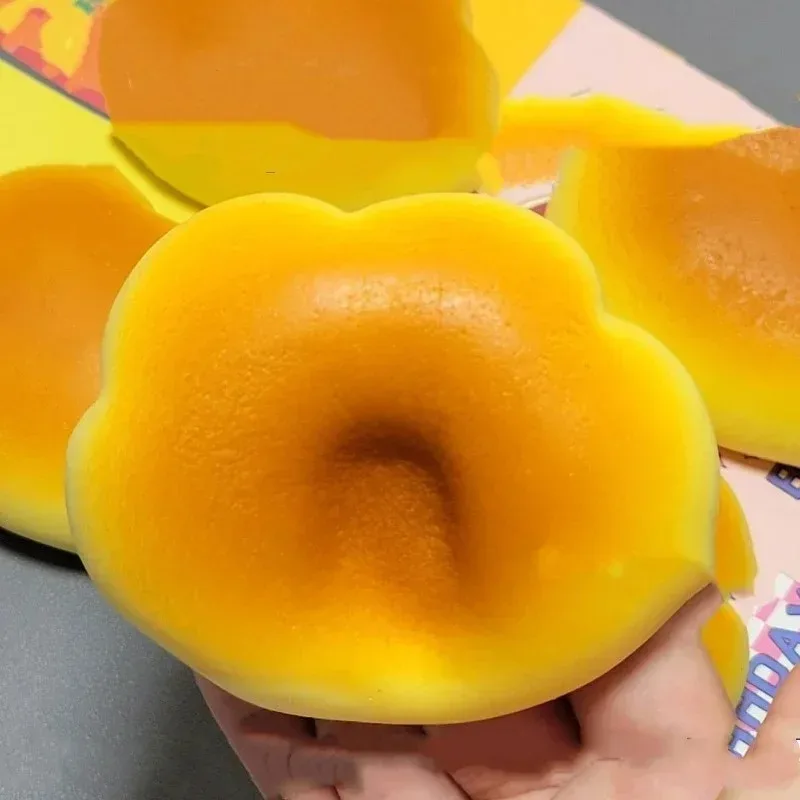 카라멜 색상 구름빵 슬로우 리바운드 핀치 뮤직 디컴프레션 벤트 토이 스퀴시 디컴프레션