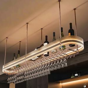 미니 메탈 바 캐비닛 와인 랙 러스틱 살롱 럭셔리 스탠딩 바 캐비닛 와인 랙 노르딕 샵 비트리나 음료 바 가구