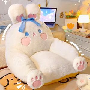 귀여운 어린이 빈백 소파 의자 접이식 낮잠용 라운저 부드러운 세탁 가능한 커버 유아용 타타미 창문 의자 핑크 화이트 브라운