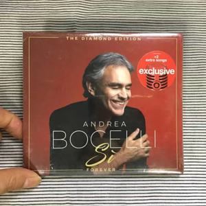 CD 안드레아 보첼리 – Sì Forever (더 다이아몬드 에디션) (2019 CD, 클래식 크로스오버, 5개의 새로운 트랙), 2019년 11월 8일