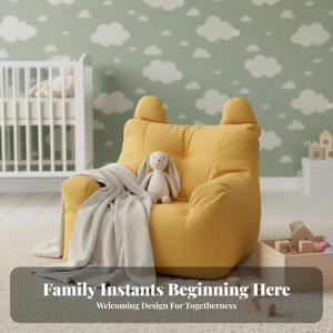 유아용 패딩 바닥 시트 안락의자 경량 디자인 아동용 가구 인체공학적 폼 충전재 사이드 스토리지