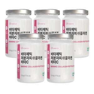 비타제틱 300달톤 저분자 어린 피쉬콜라겐 펩타이드 비타C x 5개