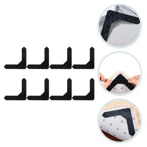 8개입 러그 테이프, 원목 바닥용 미끄럼 방지 카펫 그리퍼, 거실, 침실, 주방, 욕실, 러그 패드용