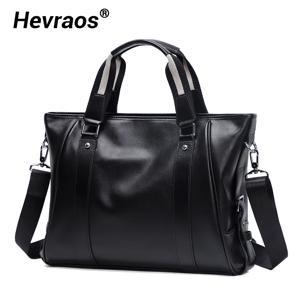 럭셔리 정품 가죽 남성용 서류 가방, 15.6 인치 노트북 핸드백 토트, 남성 숄더백, 메신저백, 새로운 디자인