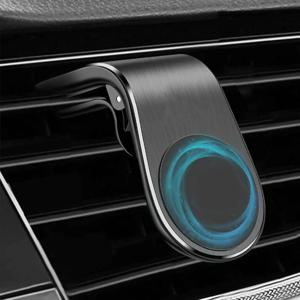 자석 차량용 휴대폰 홀더 에어벤트 클립 마운트 360도 회전 모바일 브래킷 GPS 휴대폰 거치대 아이폰 삼성 화웨이용