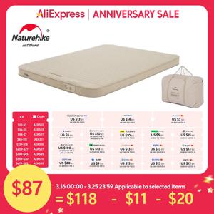 네이처하이크 C12 에어 매트리스 캠핑 내장 펌프 자체 팽창 쿠션 야외 텐트 풍선 침대 12cm 더블 슬리핑 패드