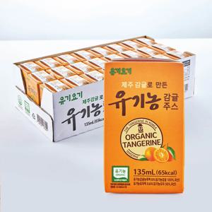 제주감귤주스 유기농감귤주스 135ml X 24팩
