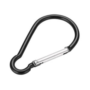 합금 카라비너 훅 호박 모양 비잠금 디자인 대형 하이킹 캠핑 카라비너 퀵 링크 락 링 카라비너 훅