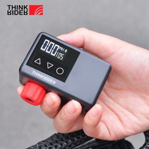 120 PSI 휴대용 전동 에어 펌프 미니 타이어 공기 주입기 (디지털 게이지 디스플레이 포함, 자전거용)
