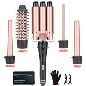 온도 조절 가능, 오래 지속되는 사용자 친화적인 세라믹 LED 디스플레이 PTC 히터 컬링 아이론 가정 및 호텔용