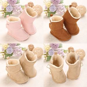 새로운 털이 통합된 부드러운 밑창의 겨울용 어린이 따뜻하고 추위에 강한 면화 신발 아기 걸음마 신발