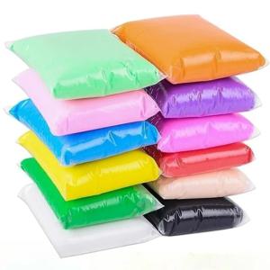 슈퍼 라이트 클레이 스페이스 클레이 100g/500g 대용량 유치원 수공예용 친환경 무독성 무취