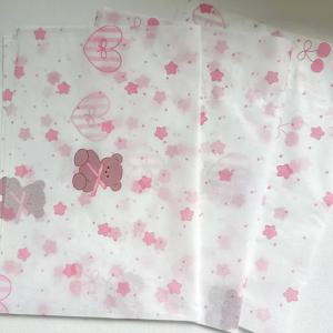 네잎 클로버 무늬 아이스크림 티슈 페이퍼 파티 장식용 홀리데이 선물용 컬러풀 티슈 페이퍼 팩