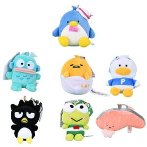 귀여운 산리오 구데타마 샘 구데타마 아히루노 펙클 봉제 인형 키체인 행요돈 키링 마이 멜로디 봉제 백팩 펜던트