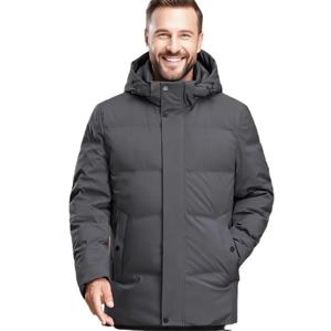 신상 남성 겨울 후드 다운 코트 패딩 재킷 캐주얼 오리털 코트 고품질 남성용 야외 방풍 겨울 따뜻한 파카 사이즈 5X