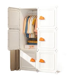 캐비닛 어린이 유아 옷장 옷 서랍 어린이 가구 플라스틱 식품 아기 슬라이딩 도어 어린이용