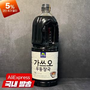 면사랑 가쓰오우동장국 1.8L x 1개 액상