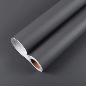 1/3/5m 무광택 벽지 화이트/그레이/블랙 비닐 자체 접착 벽 선반 라이너 테이블 도어 거실 접촉 종이 벽 장식