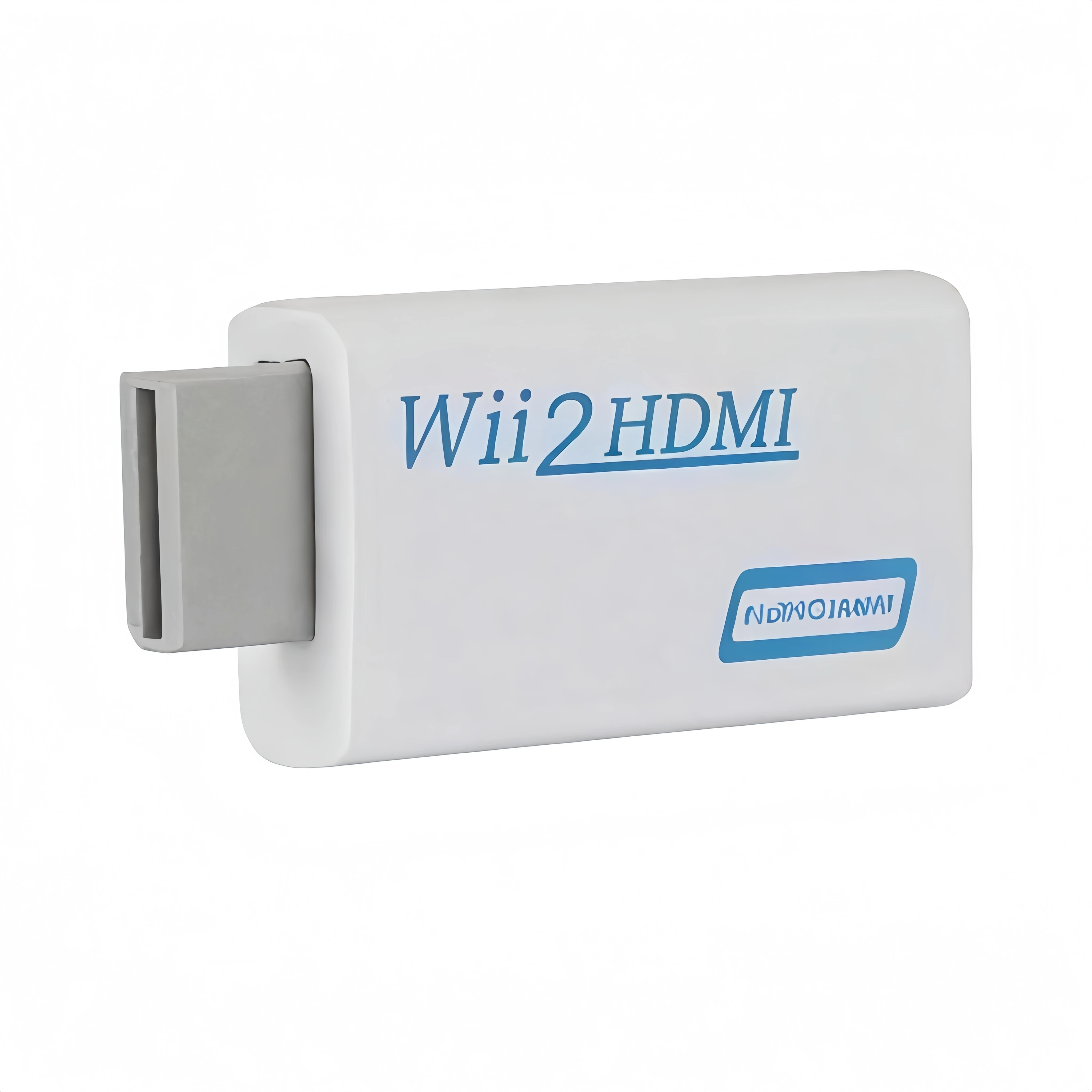 3.5mm 오디오가 포함된 Wii-HDMI 변환기 - HDTV/모니터용 디지털 어댑터, 480p에서 1080p/720P 호환(위니 미니용 아님)