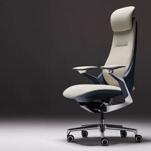 컴퓨터 휴식용 사무실 의자 인체공학적 이동식 바퀴 가죽 사무실 의자 등받이 현대식 사무실 의자 도서관 가구